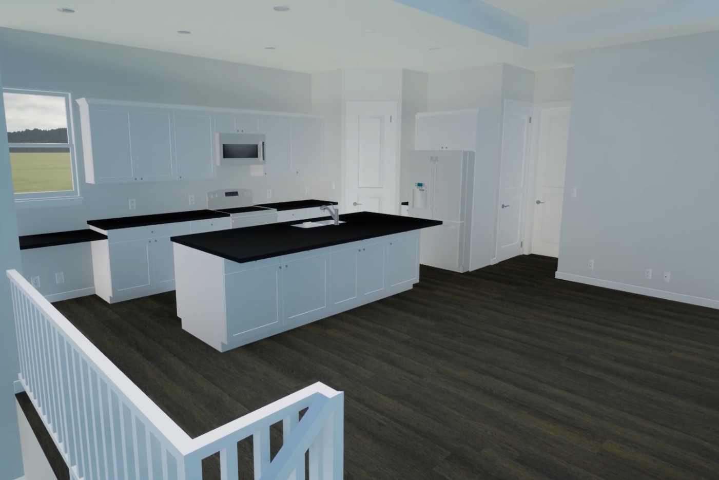 Morrison - Kitchen 3D Render